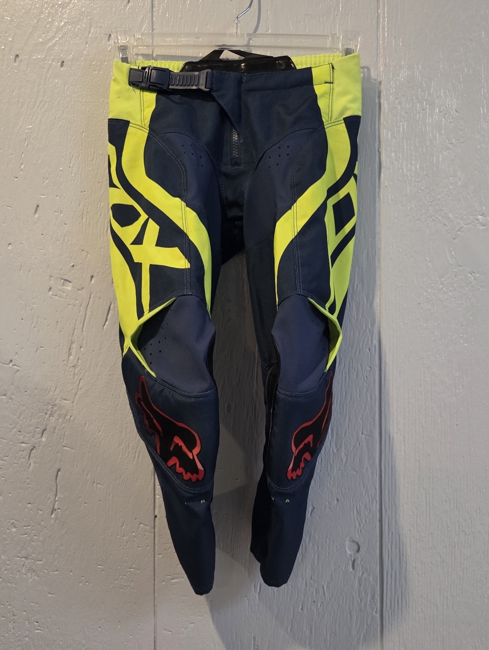 Fox Racing Motorcross Pants Red Logo Size 22